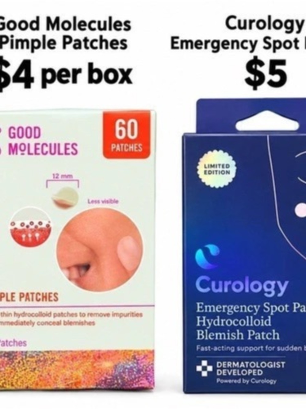 Good Molecules Pimple Patches Skincare Set NWT